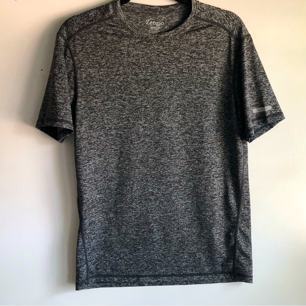 Zengio Unisex QUICK DRY Stretch Athletic Active Tee, SZ M, NWOT